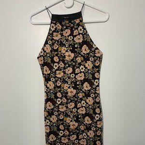 Sexy Bodycon Floral Dress